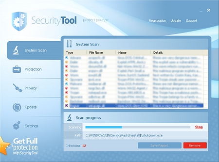 ↑ Security Tool