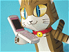 猫と携帯電話
