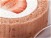 プレミアムあまおうのロールケーキ