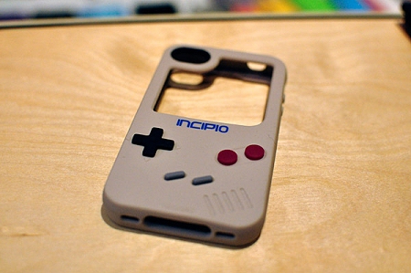 ↑ a Game Boy-inspired iPhone 4 case