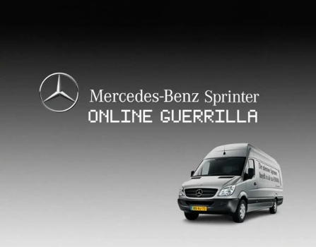 ↑ Mercedes-Benz Sprinter - Online Guerrilla。