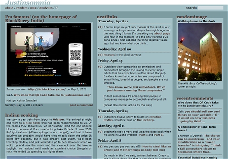 ↑ Justinsomnia.org