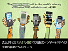 携帯電話がネットのメインアクセス端末に
