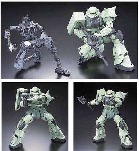 バンダイのRGシリーズから量産型ザクが登場 : ガベージニュース(PN)