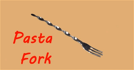 ↑ Fun Eating With The Original Spaghetti-Pasta-Noodle Fork。
