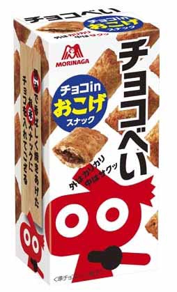 ↑ 「チョコべい」パッケージ