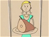 「夕ご飯出来たわよ」