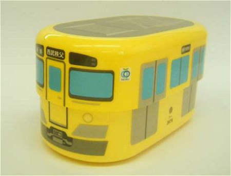 ↑ 新2000系黄色い電車ランチボックス