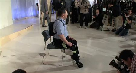 ↑ トヨタが発表したロボットの取材映像。