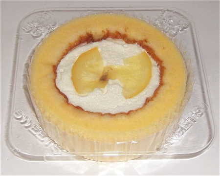 プレミアムレモンとレアチーズのロールケーキ