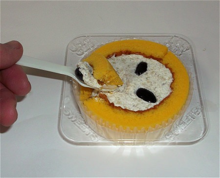 こんな感じでスプーンですくって食べるわけだ