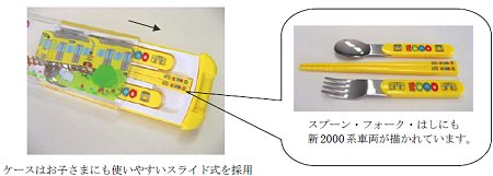 ↑ スライド式を採用