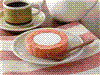 プレミアム苺(いちご)とレアチーズのロールケーキ
