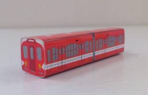 ↑ METROトレイン消しゴム