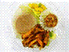 振って食べるラーメンサラダ