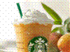 マンゴー パッション ティー フラペチーノ with マンゴー プディング