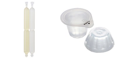 ↑ 塩レモンと塩ライチのドリンク(368円)と塩とシークワーサーのひとくちゼリー(126円)