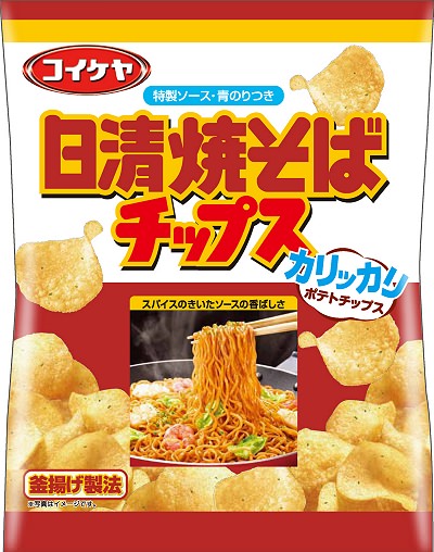 ↑ 日清焼そばチップス