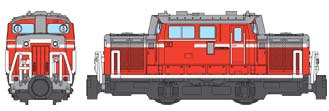 ↑ DD51形ディーゼル機関車・標準色