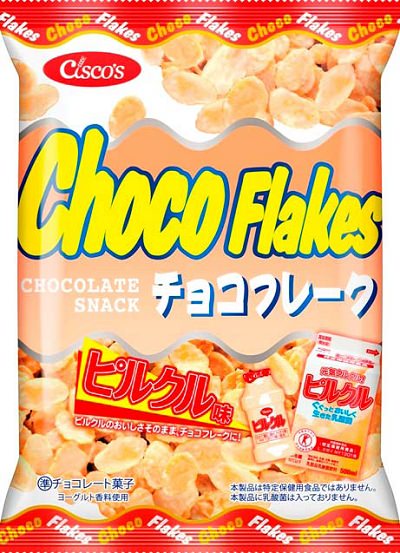 ↑ チョコフレーク ピルクル味