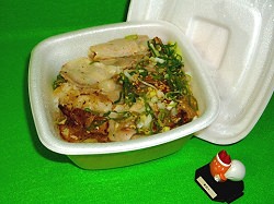 焼味ねぎ塩豚丼