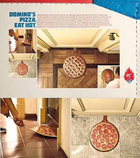↑ Domino's Pizza: Eat Hot