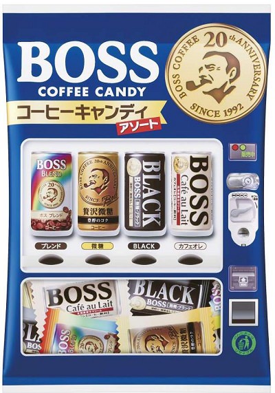 ↑ BOSSコーヒーアソートキャンディ(袋)