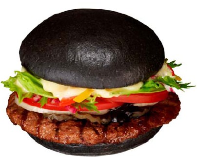 ↑ 黒バーガー(Premium KURO Burger)