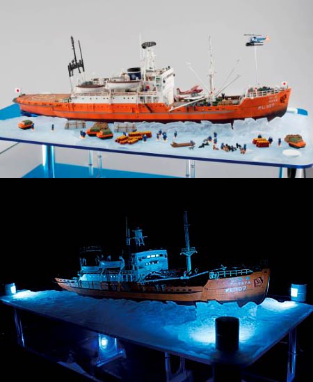 大人の超合金第五弾は「南極観測船 宗谷」、2013年1月25日に「出航 