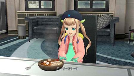 ↑ ゲーム中での「マーボーカレー」登場シーン