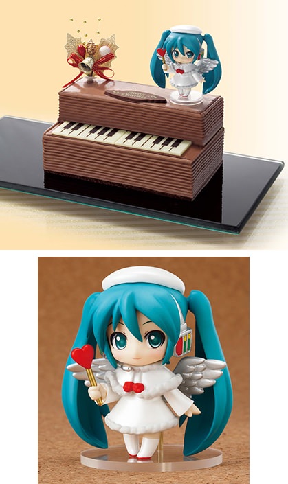 ↑ 初音ミク　クリスマス♪ピアノケーキ