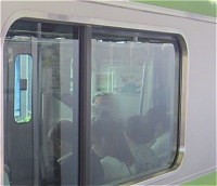 電車内の様子