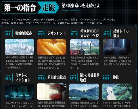 ↑ 「人類健康化計画」のページより。ウォーキングのモチベーションを高める仕掛けが盛りだくさん