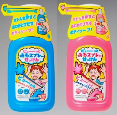 ↑ ビューっとあわスプレーせっけん