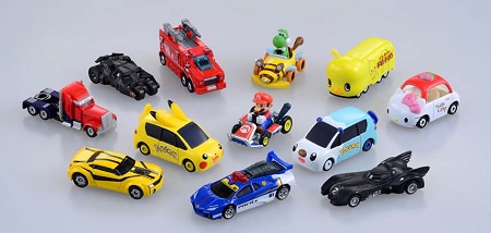 ↑ Dream TOMICA(ドリームトミカ)第1弾・第2弾