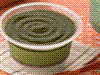 濃厚抹茶ソースの抹茶プリン