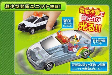 ↑ 公式ページによる内部機構の解説。ライトはLEDを採用している