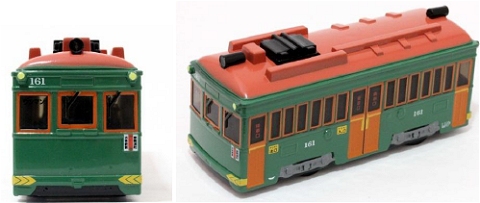 ↑ 阪堺電車モ161形 オリジナルサウンドトレイン
