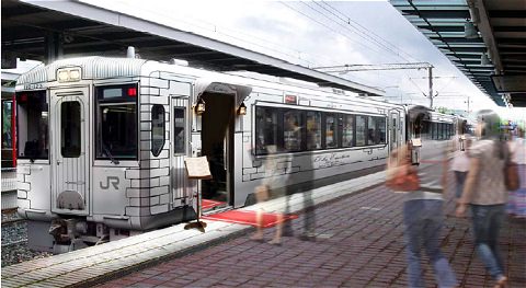 ↑ Tohoku Emotion(東北エモーション)外観イメージ。現在検討中のイメージイラストであり、実際のものとは異なる