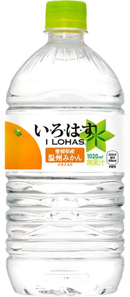 ↑ い・ろ・は・す みかん 1020ミリリットルPETボトル