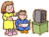 食事をしながらテレビ