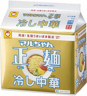 ↑ マルちゃん正麺 冷し中華