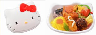 ↑ 神田明神下みやび監修 ハローキティ弁当