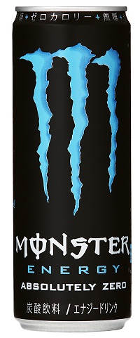 ↑ モンスター アブソリュートリー ゼロ 缶355ml