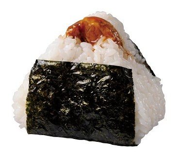 ↑ 手づくりおにぎり 豚角煮