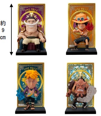 ↑ 白ひげ海賊団カードスタンドフィギュア