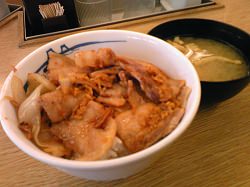 生姜焼き丼