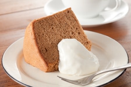 ↑ ブランのシフォンケーキ(アールグレイ)
