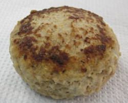 チーズ入りハンバーグ