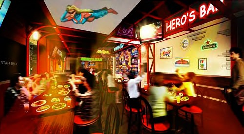 ↑ カフェ&バー CHARACRO(キャラクロ)イメージ画像(TIGER & BUNNY(タイガー&バニー))